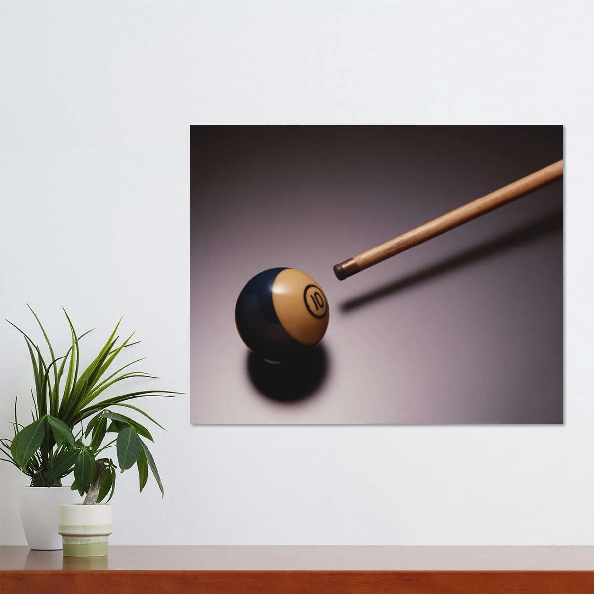 10 Ball Billiards Wall Art