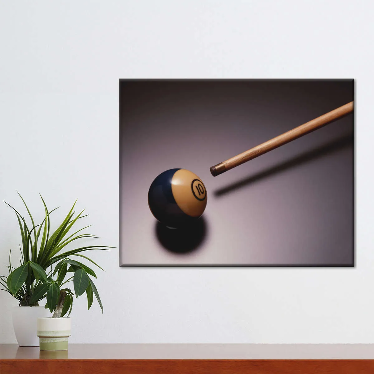 10 Ball Billiards Wall Art