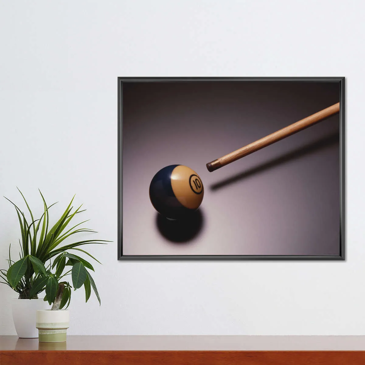 10 Ball Billiards Wall Art