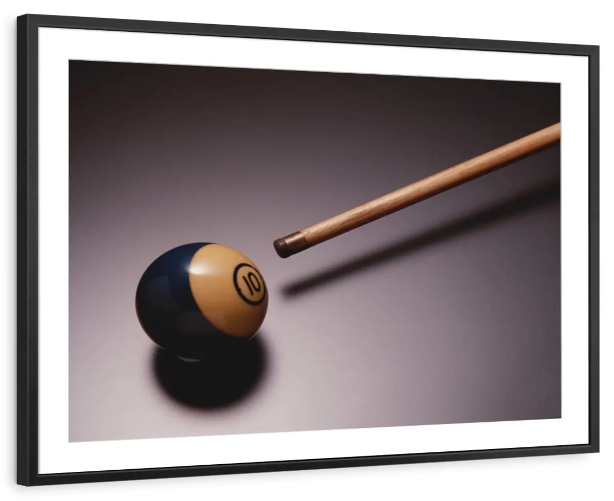 10 Ball Billiards Wall Art