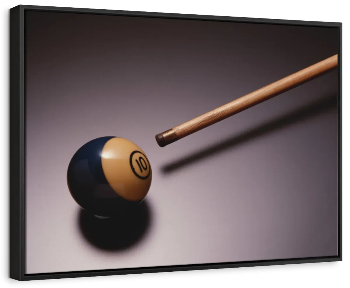 10 Ball Billiards Wall Art