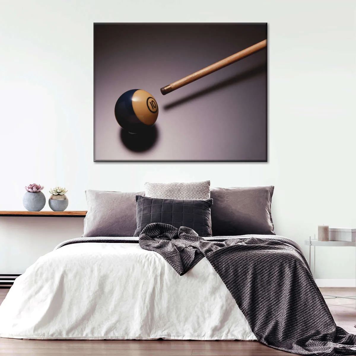 10 Ball Billiards Wall Art