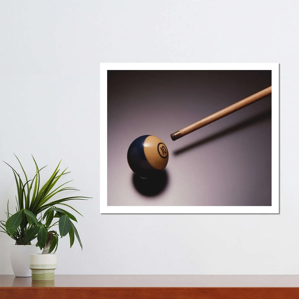 10 Ball Billiards Wall Art