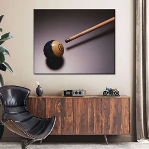 10 Ball Billiards Wall Art