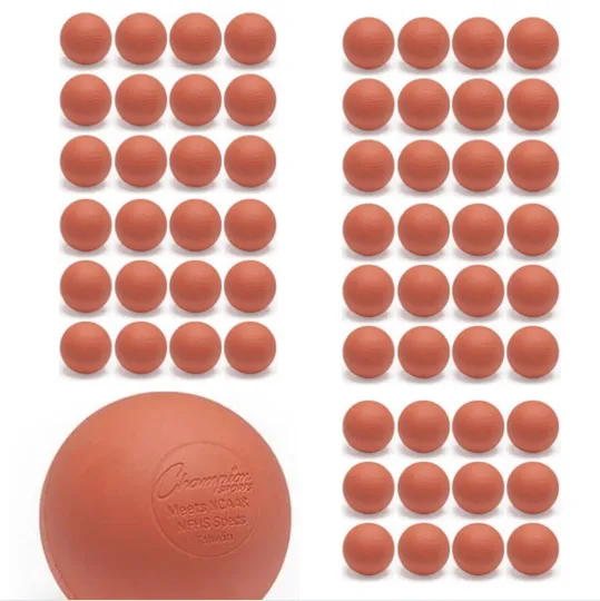 60 Low Bounce Lacrosse Practice Balls