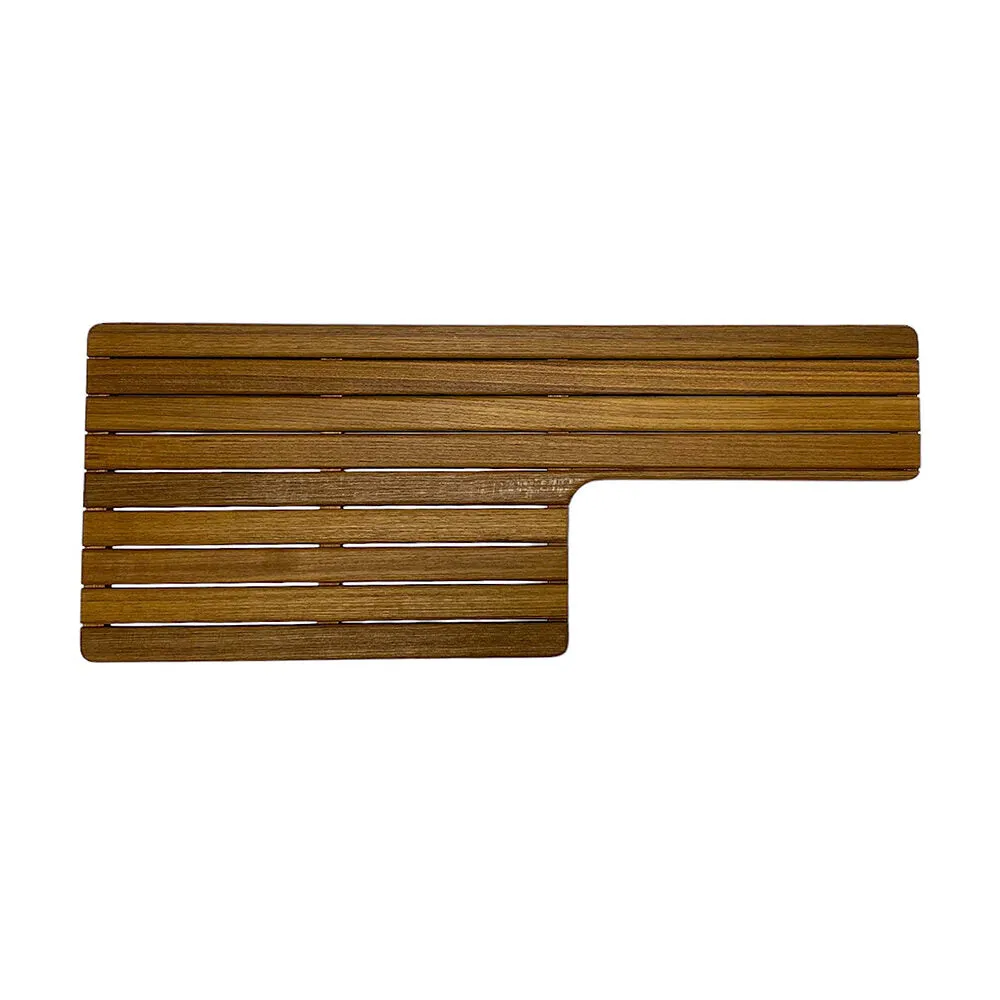 Airstream Teak Shower Bench for Eddie Bauer Travel Trailers