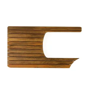 Airstream Teak Shower Mats for Quiksilver Travel Trailers