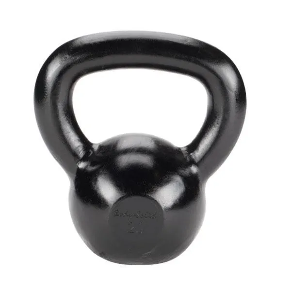 Body Solid Black Solid Cast Iron Kettlebell - lbs