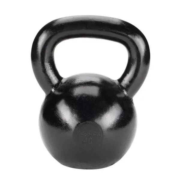 Body Solid Black Solid Cast Iron Kettlebell - lbs