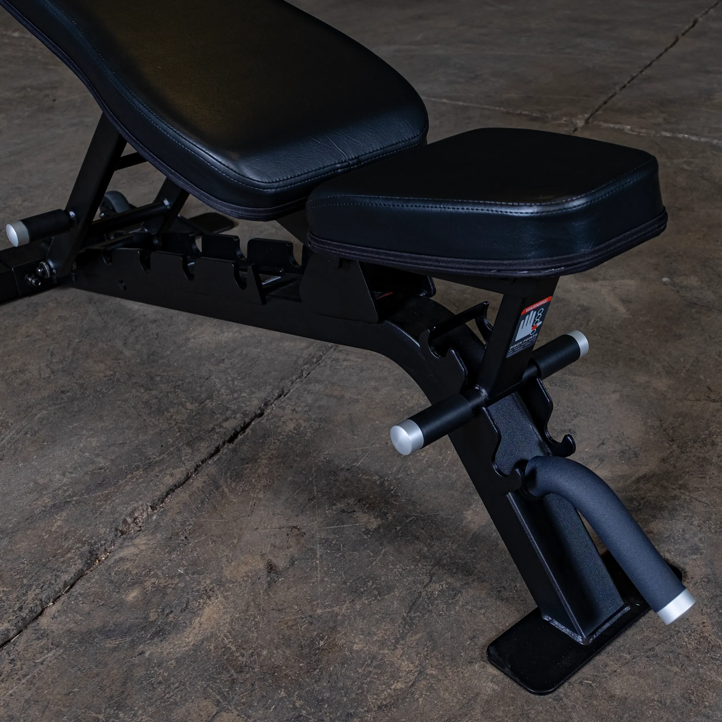 Body-Solid Pro Clubline Adjustable Bench (Black) SFID325B