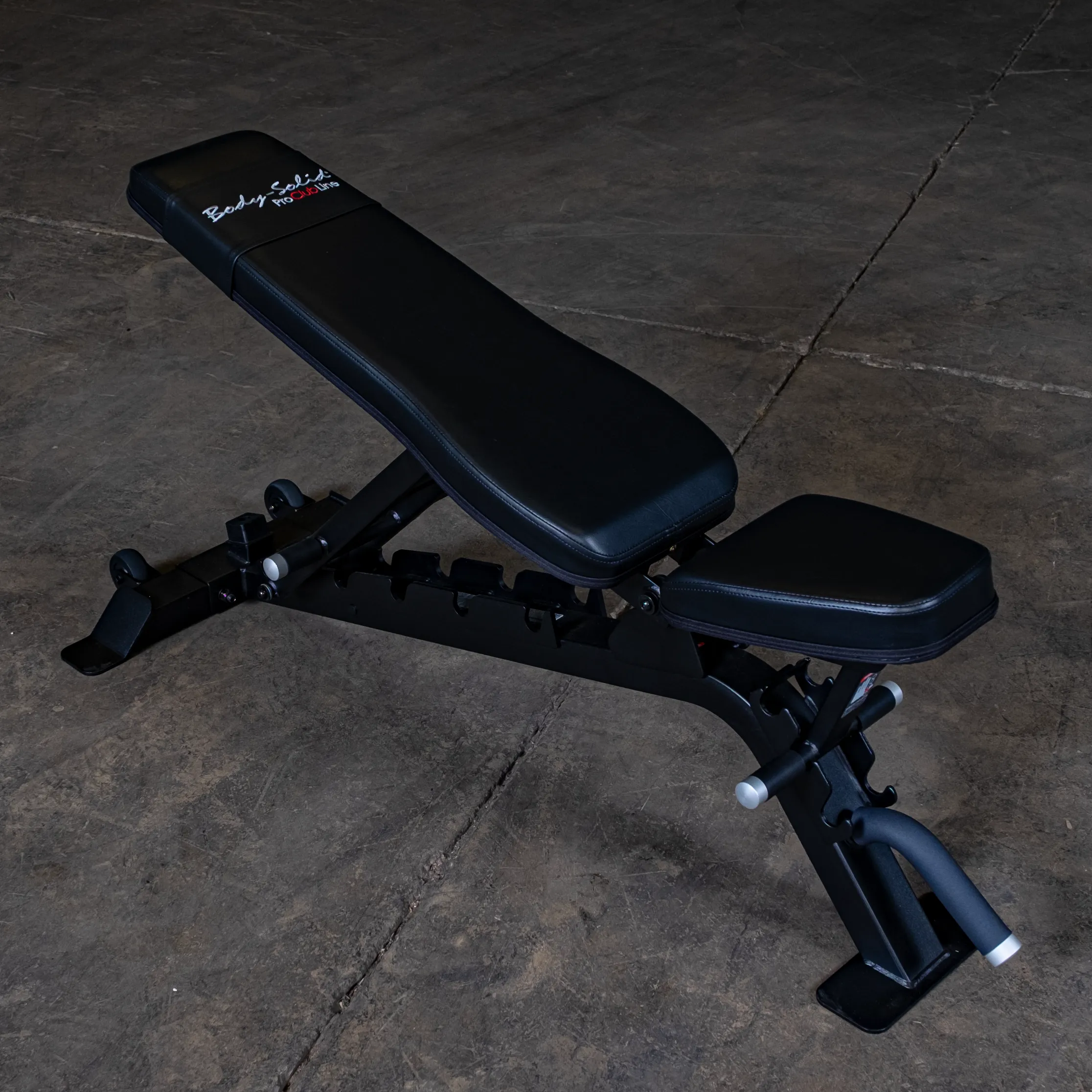 Body-Solid Pro Clubline Adjustable Bench (Black) SFID325B