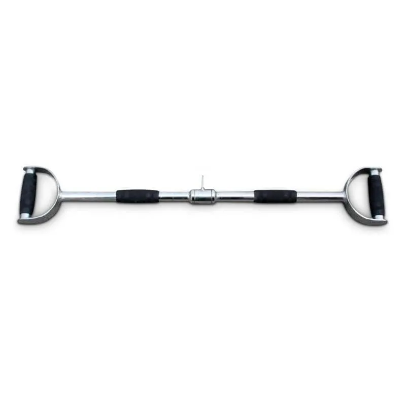 BODYWORX  REVOLVING PRO STYLE LAT BAR (34 INCH), commercial-grade