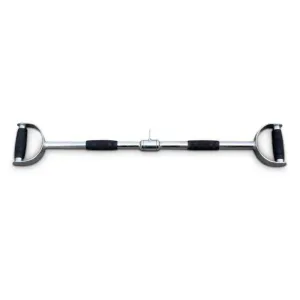 BODYWORX  REVOLVING PRO STYLE LAT BAR (34 INCH), commercial-grade