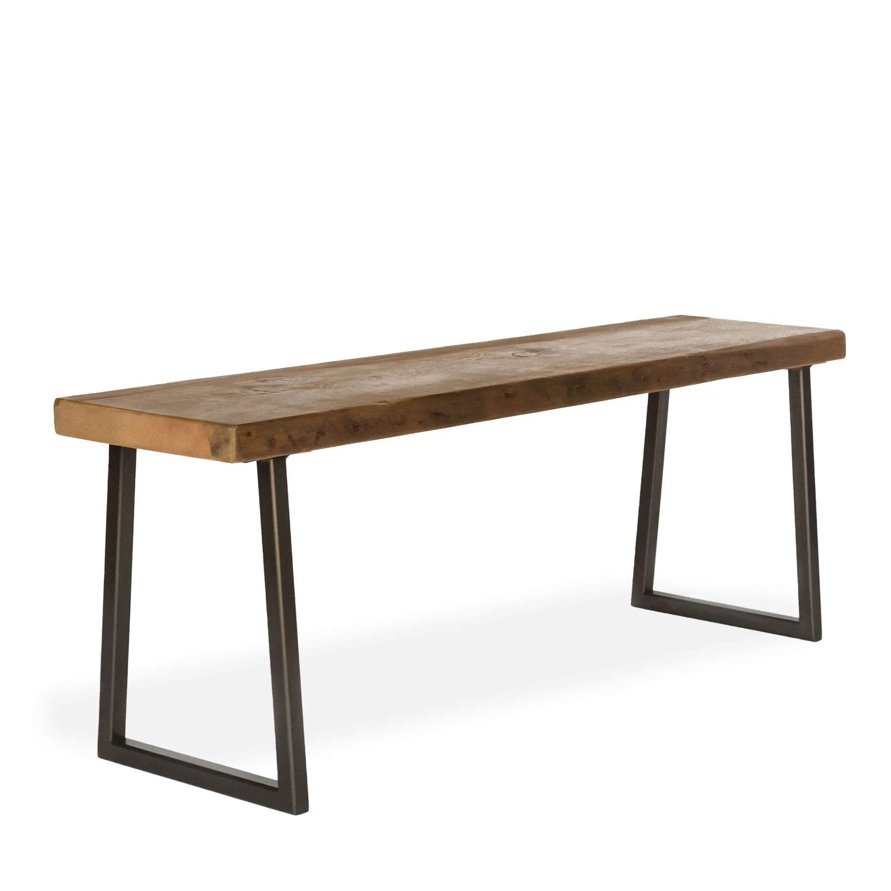 Brooklyn Modern Rustic Reclaimed Wood Bench