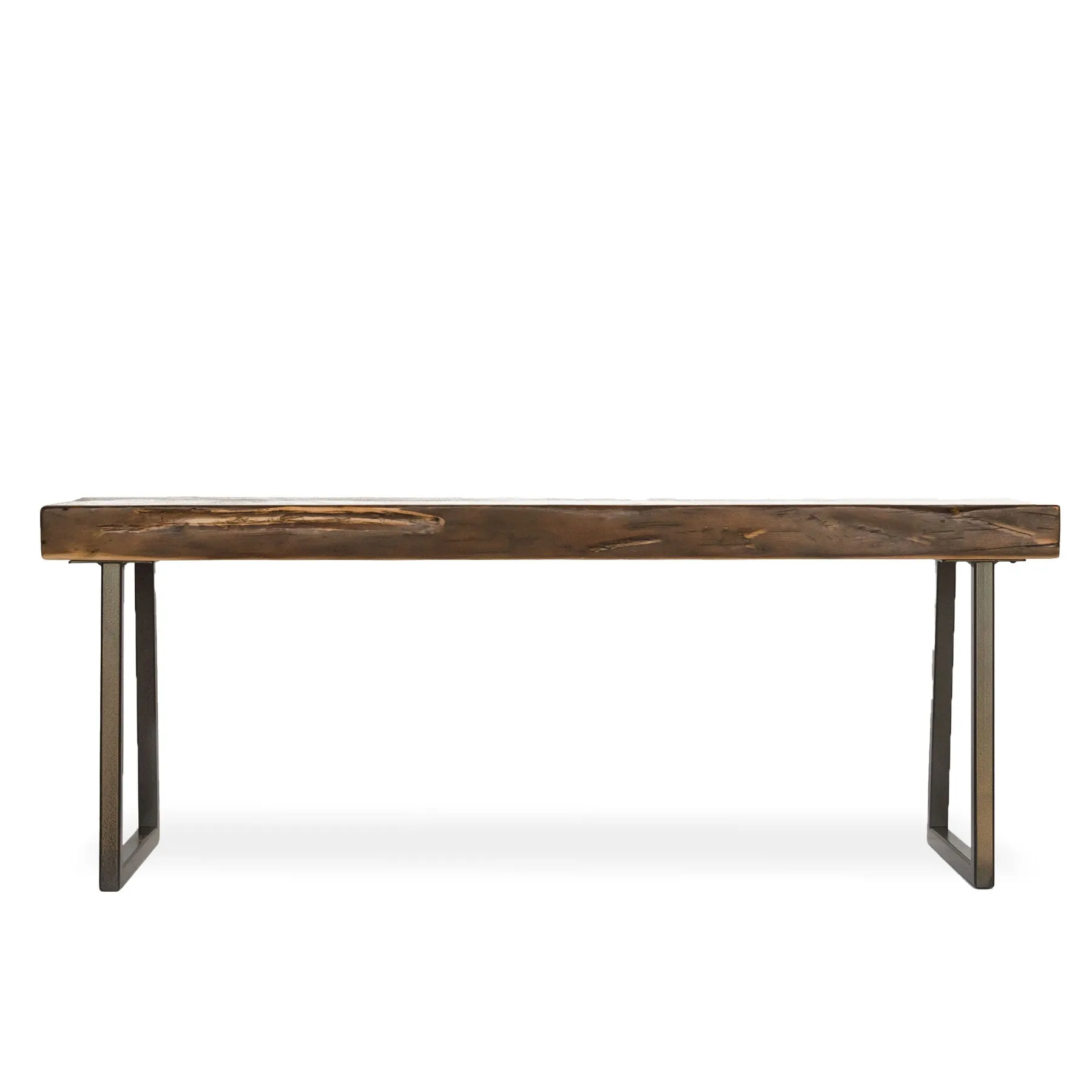 Brooklyn Modern Rustic Reclaimed Wood Bench