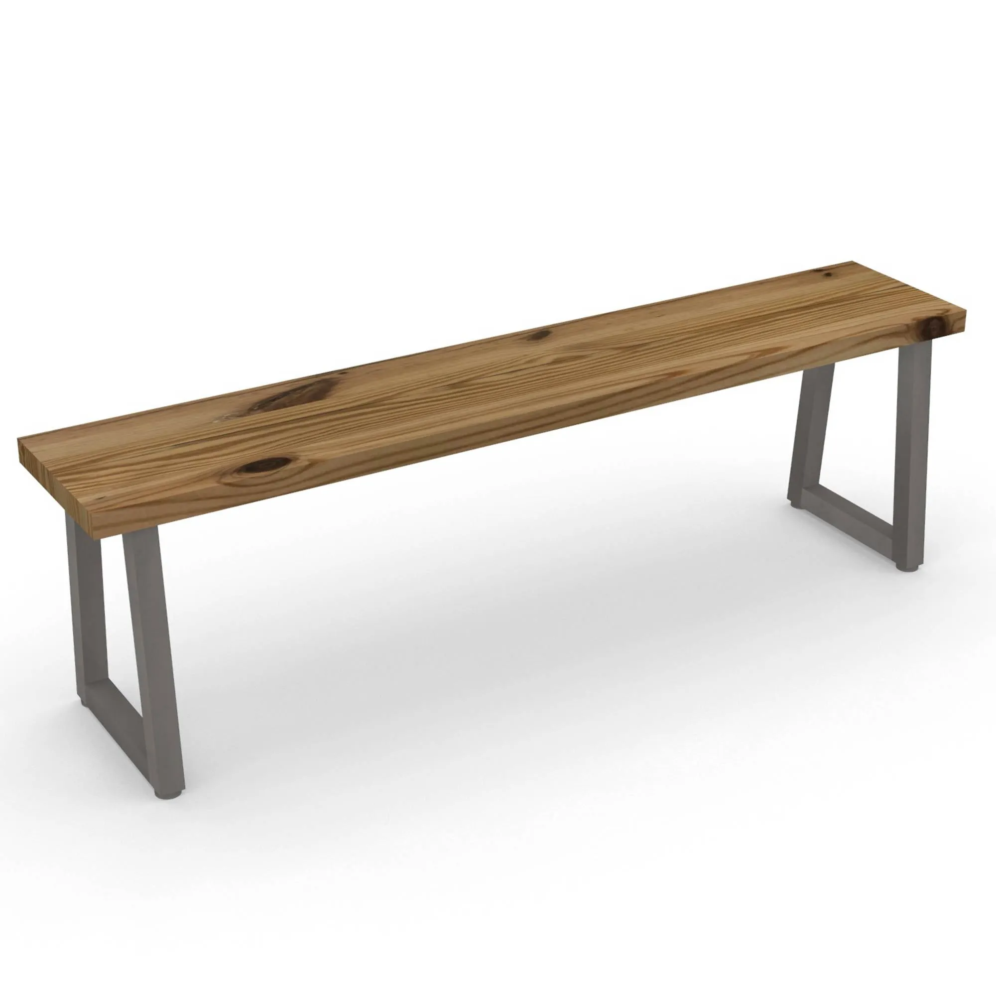 Brooklyn Modern Rustic Reclaimed Wood Bench