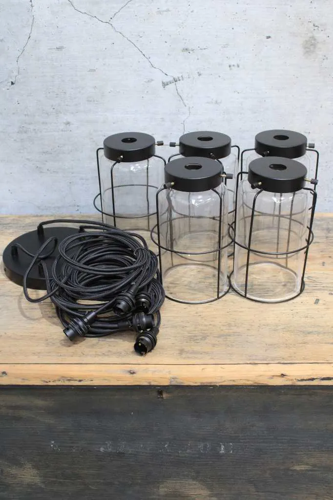 Cage Jar Pendant Lights