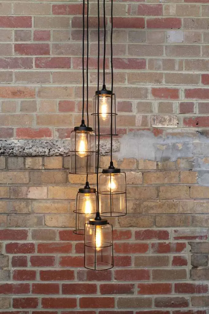 Cage Jar Pendant Lights