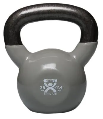 Cando Vinyl Coated Kettle Bell