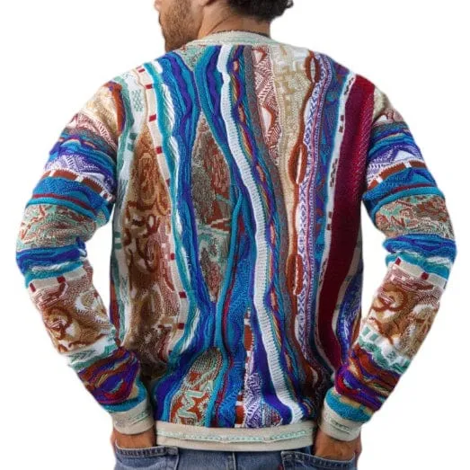 Coogi Nerang Crewneck (Multi Color Blue Multi) C23104