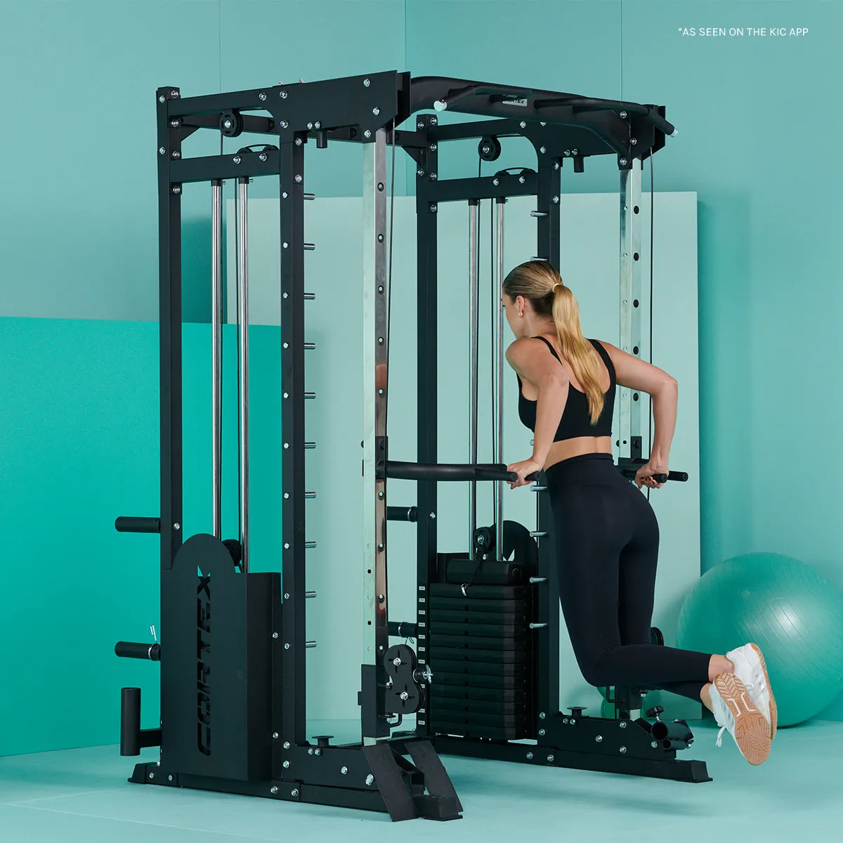 CORTEX SM-25 6-IN-1 POWER RACK WITH SMITH & CABLE MACHINE