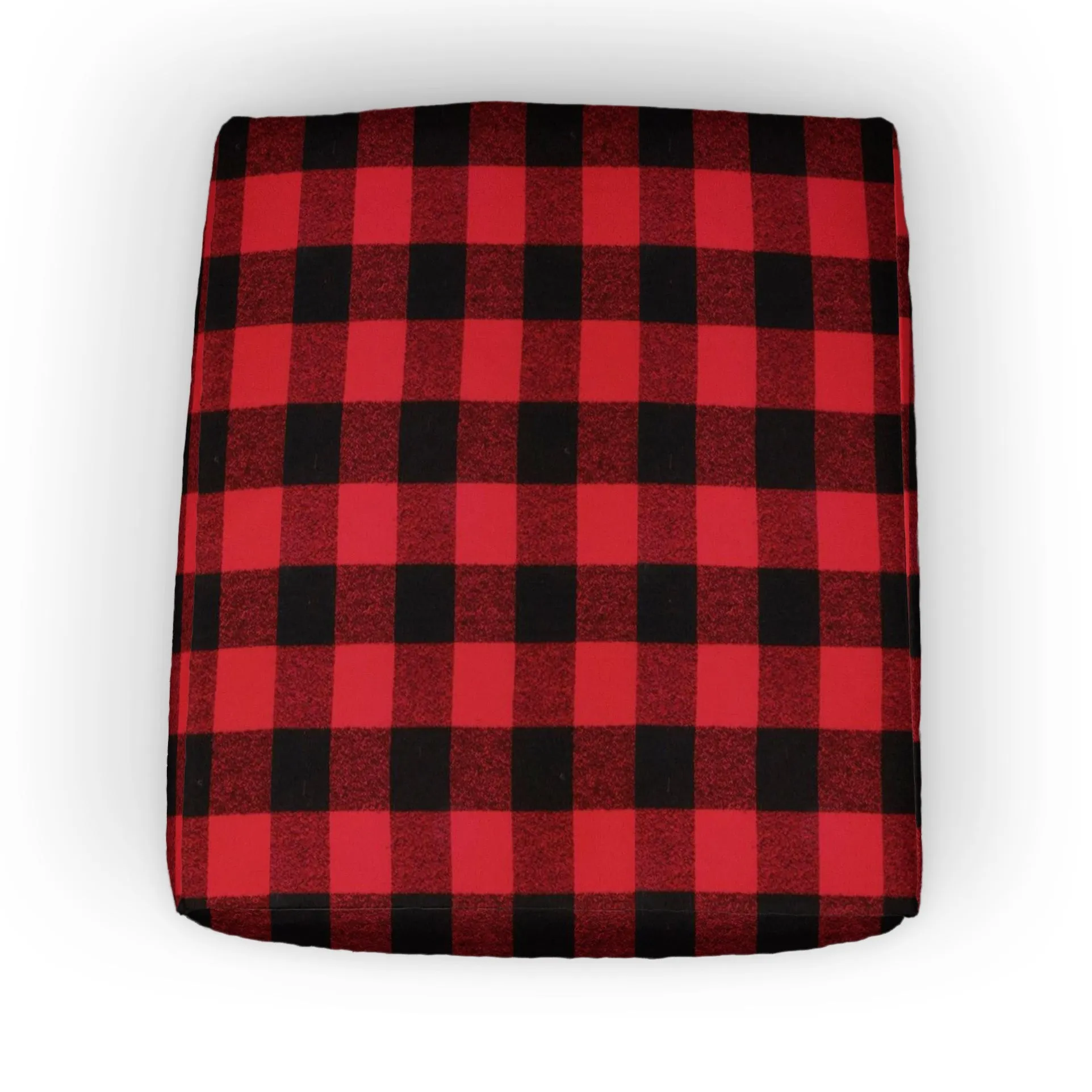 Custom Elastic Fitted & Protective Cushion Cover - Buffalo Plaid Flannel RV