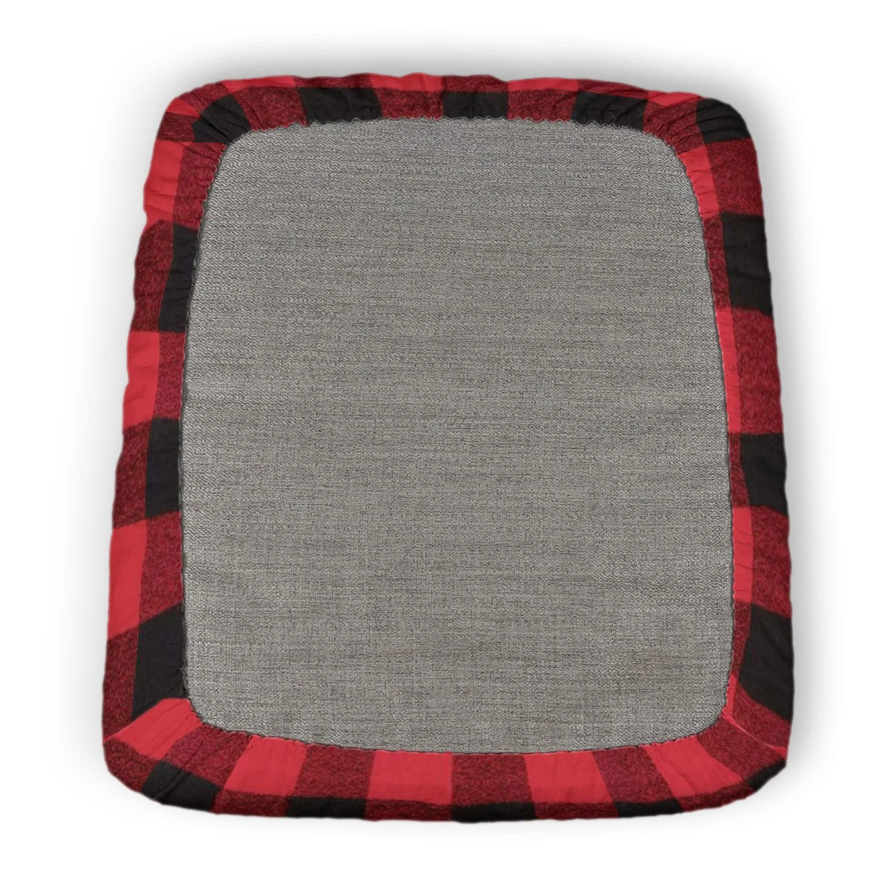 Custom Elastic Fitted & Protective Cushion Cover - Buffalo Plaid Flannel RV