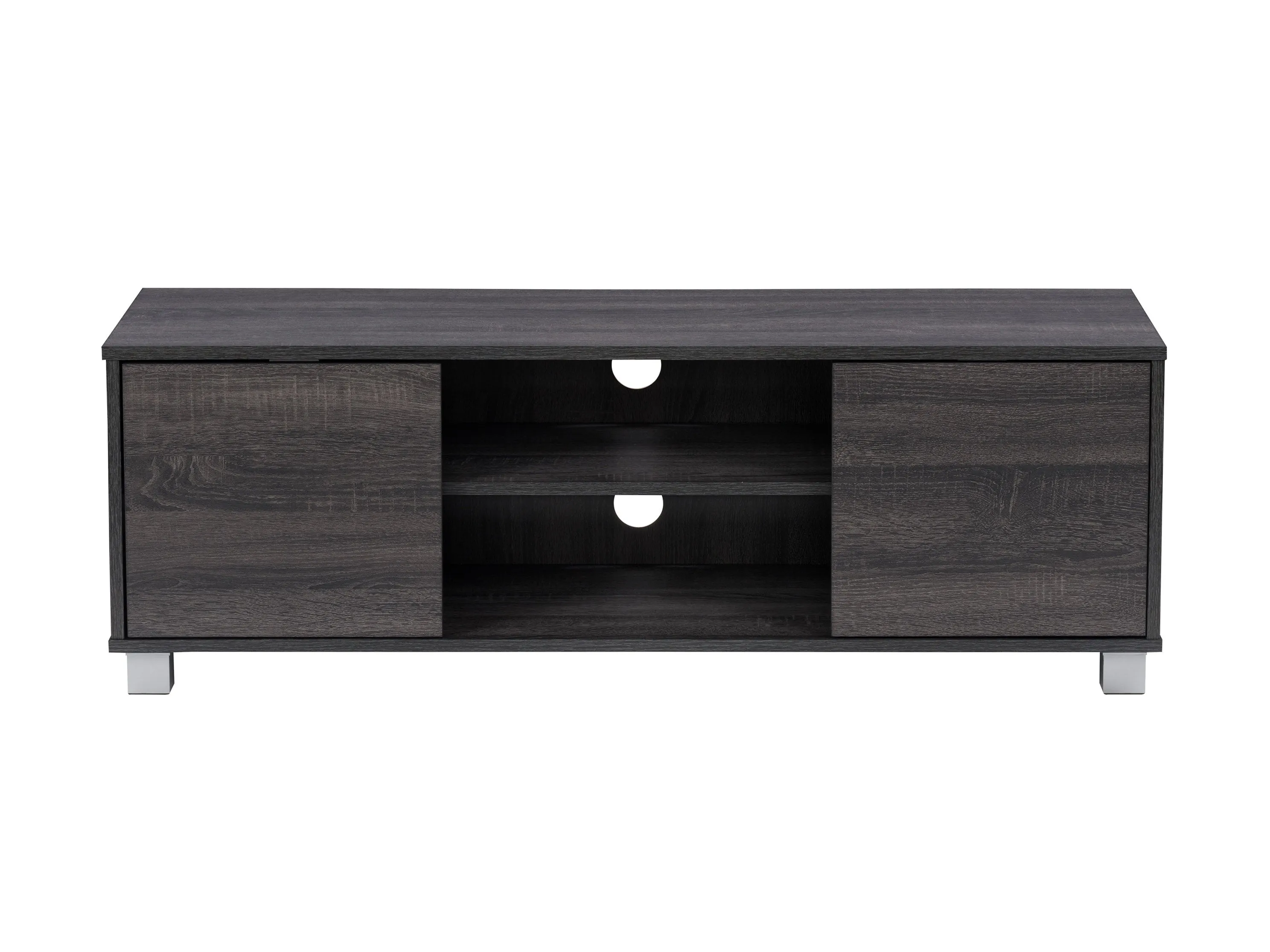 Dark Grey Modern TV Stand, TVs up to 55"