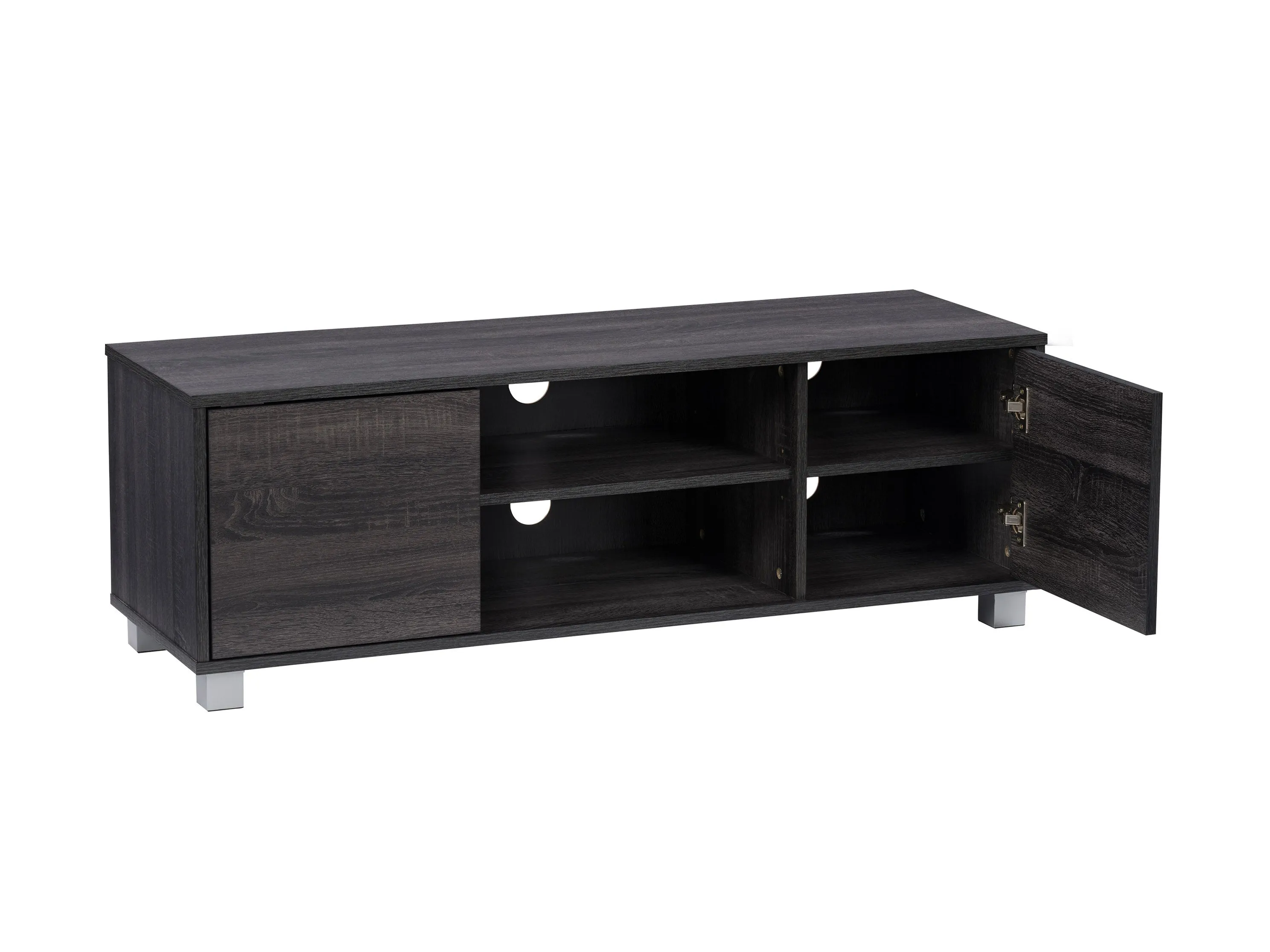 Dark Grey Modern TV Stand, TVs up to 55"