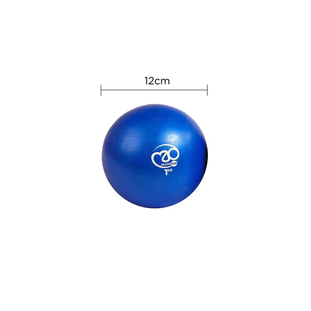 Fitness Mad Soft Pilates Weights | 1kg Pair