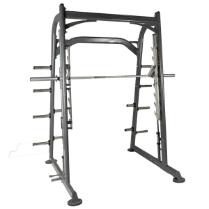 Fitness Products Direct Smith Machine Silver Frame