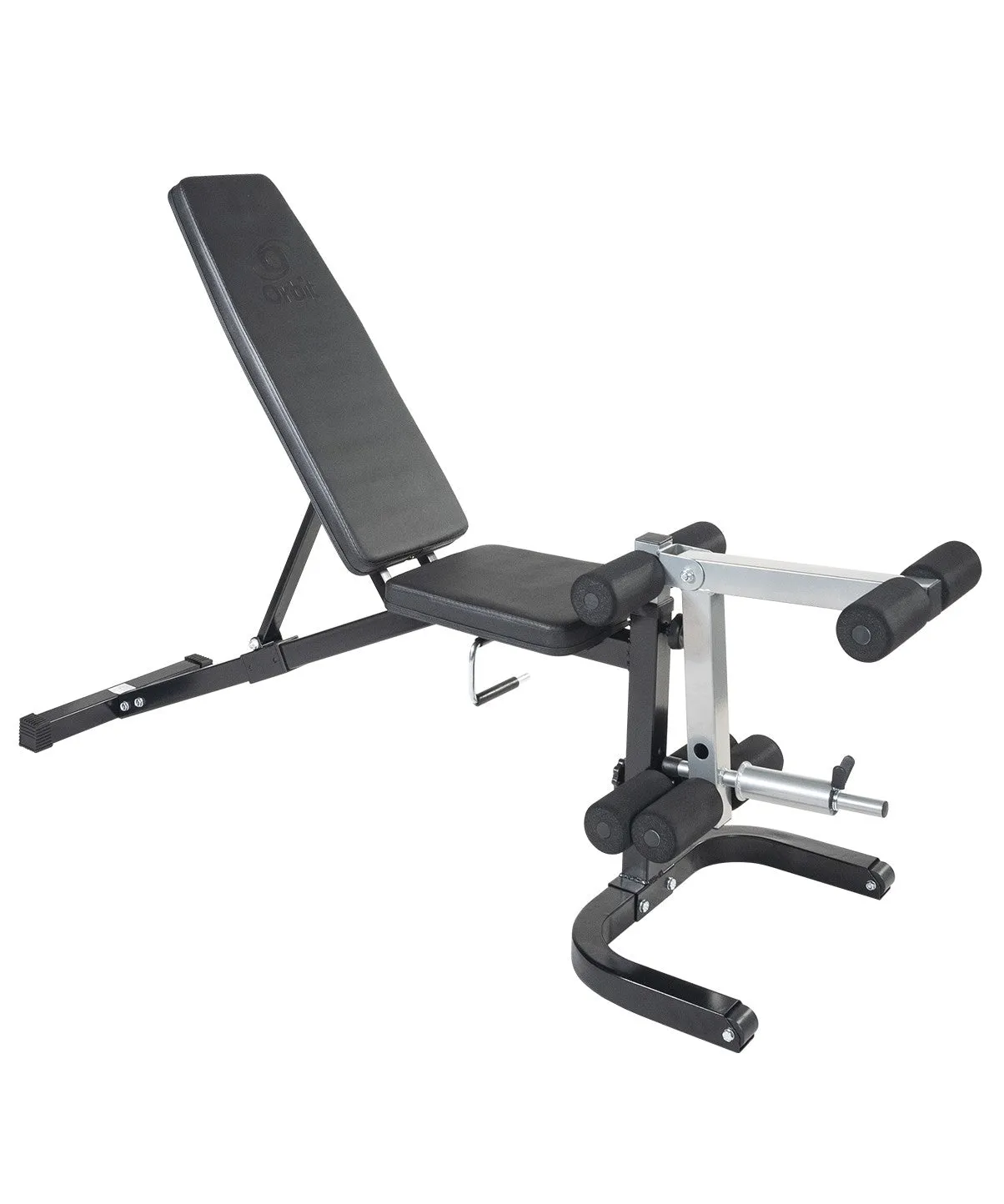 Flat / Incline / Decline Bench with Leg Developer and Arm Curl Attachments