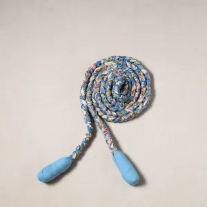 Handmade Upcycled Fabric Skipping Jump Rope 19