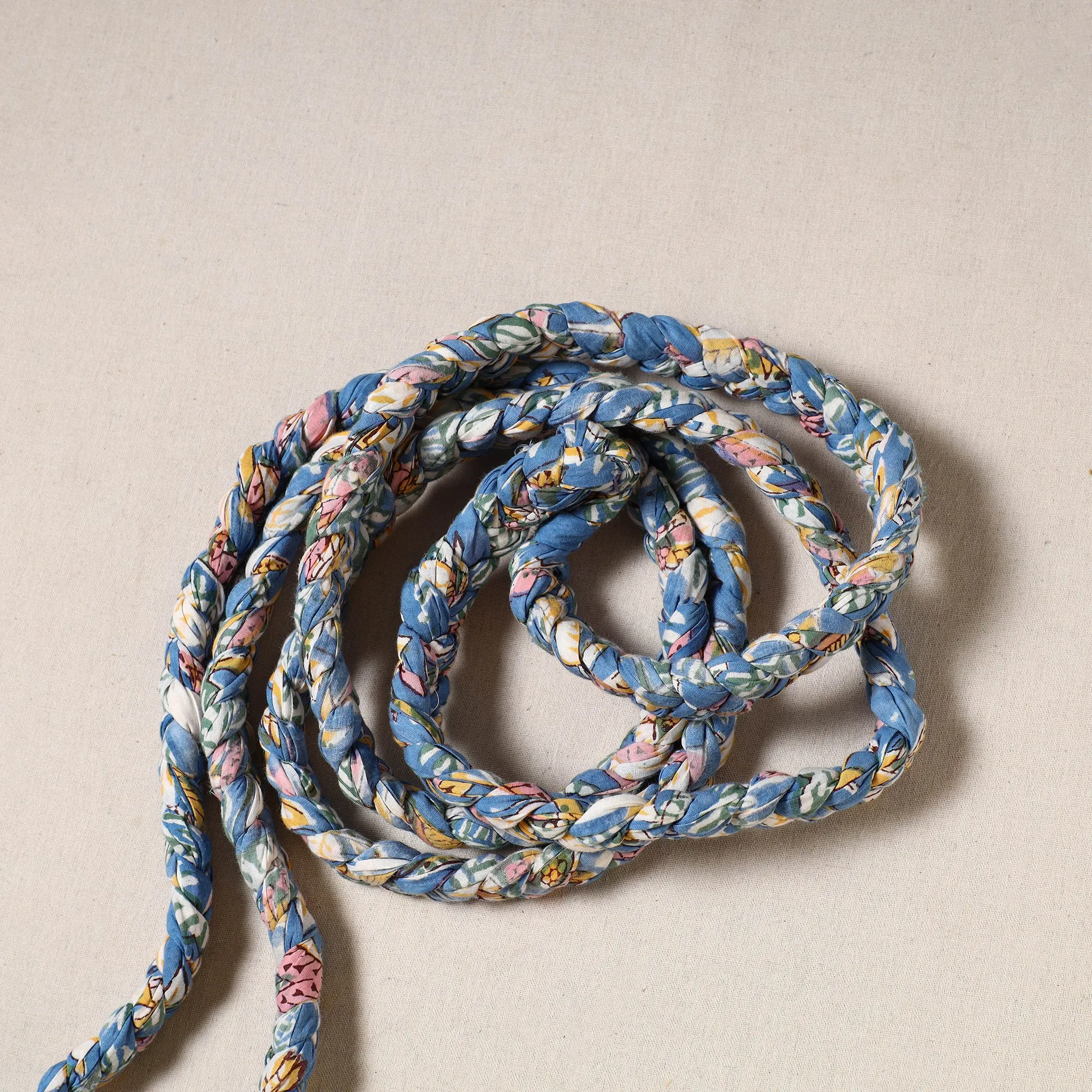 Handmade Upcycled Fabric Skipping Jump Rope 19