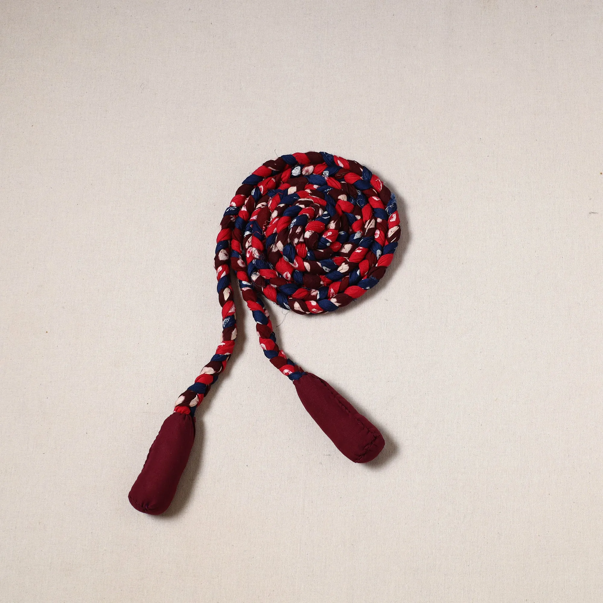 Handmade Upcycled Fabric Skipping Jump Rope 30