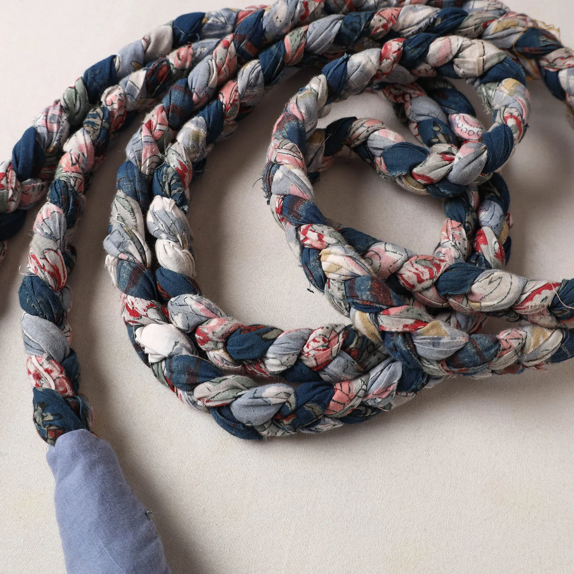 Handmade Upcycled Fabric Skipping Rope 24