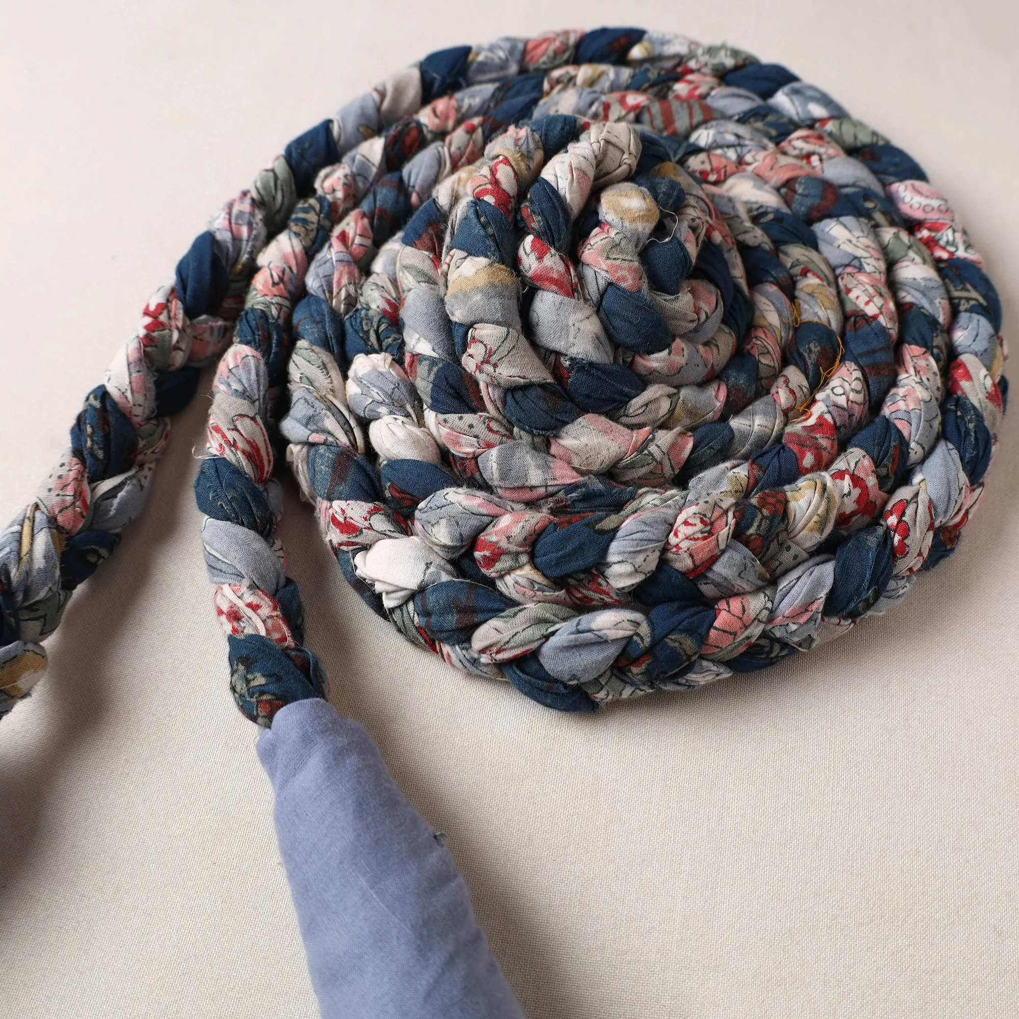 Handmade Upcycled Fabric Skipping Rope 24