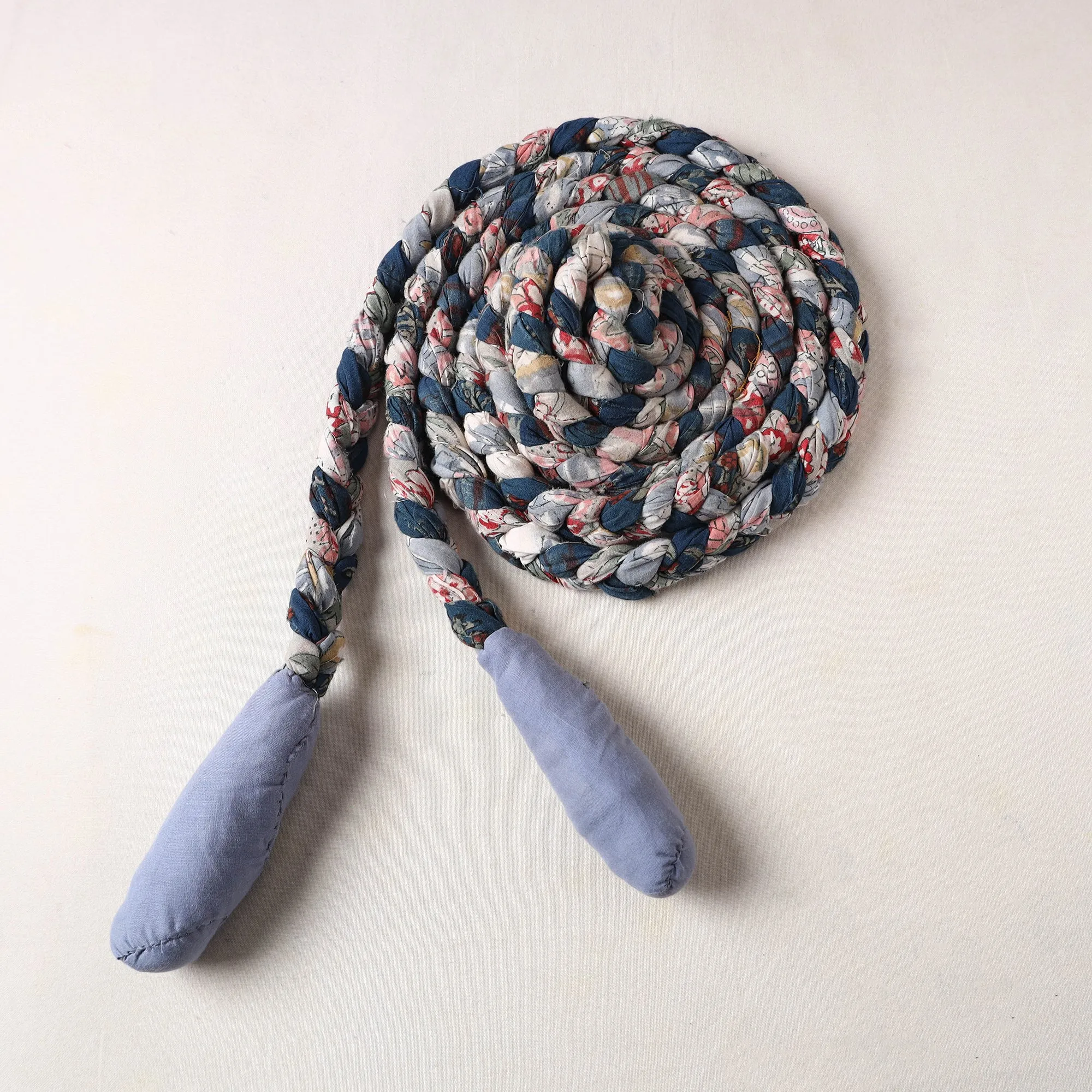 Handmade Upcycled Fabric Skipping Rope 24