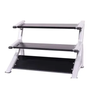 Intek Strength Three Tier Tray-Style Dumbbell Rack