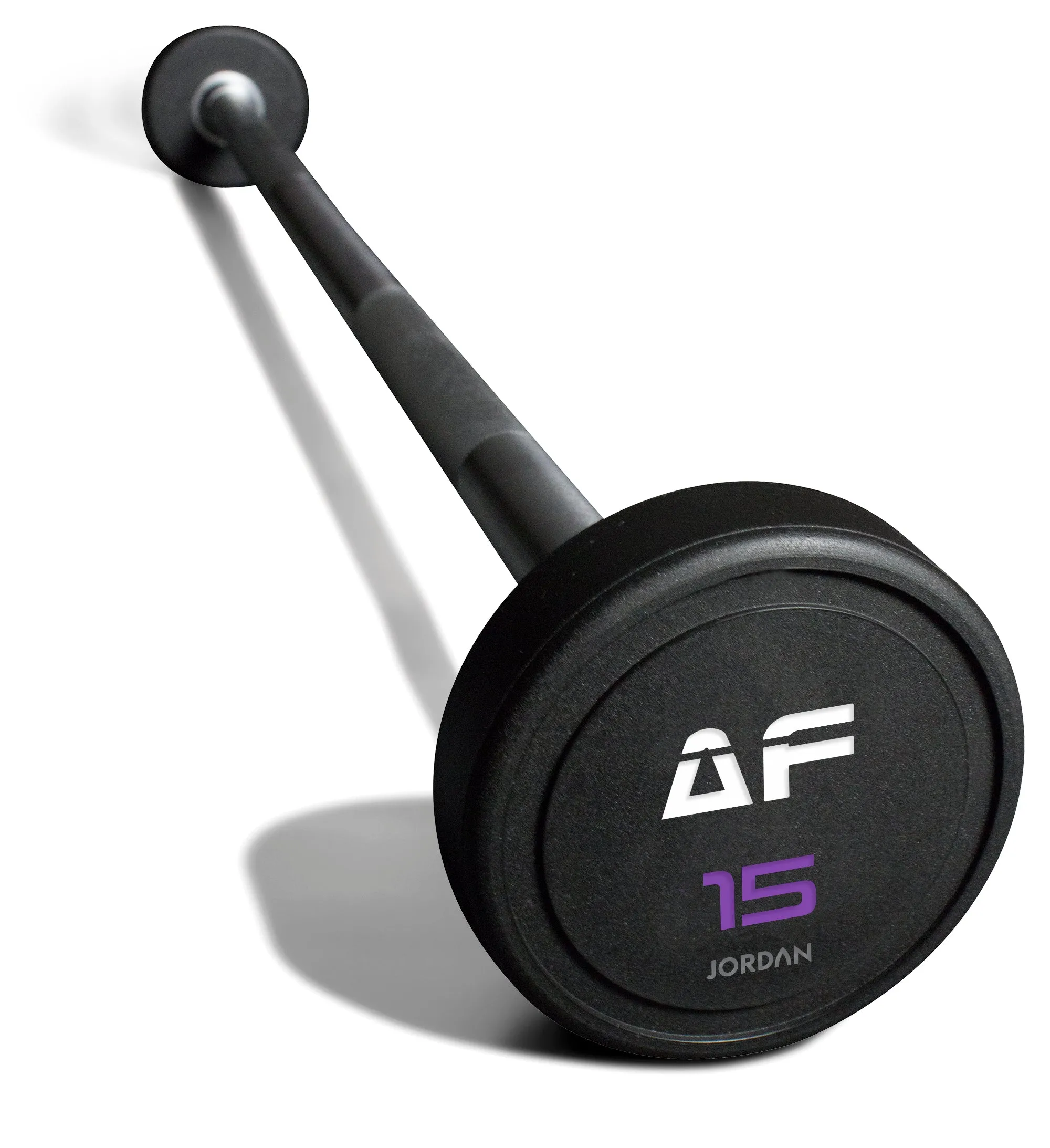 JORDAN Custom Branded Urethane Barbells (Straight or Curl Bars)