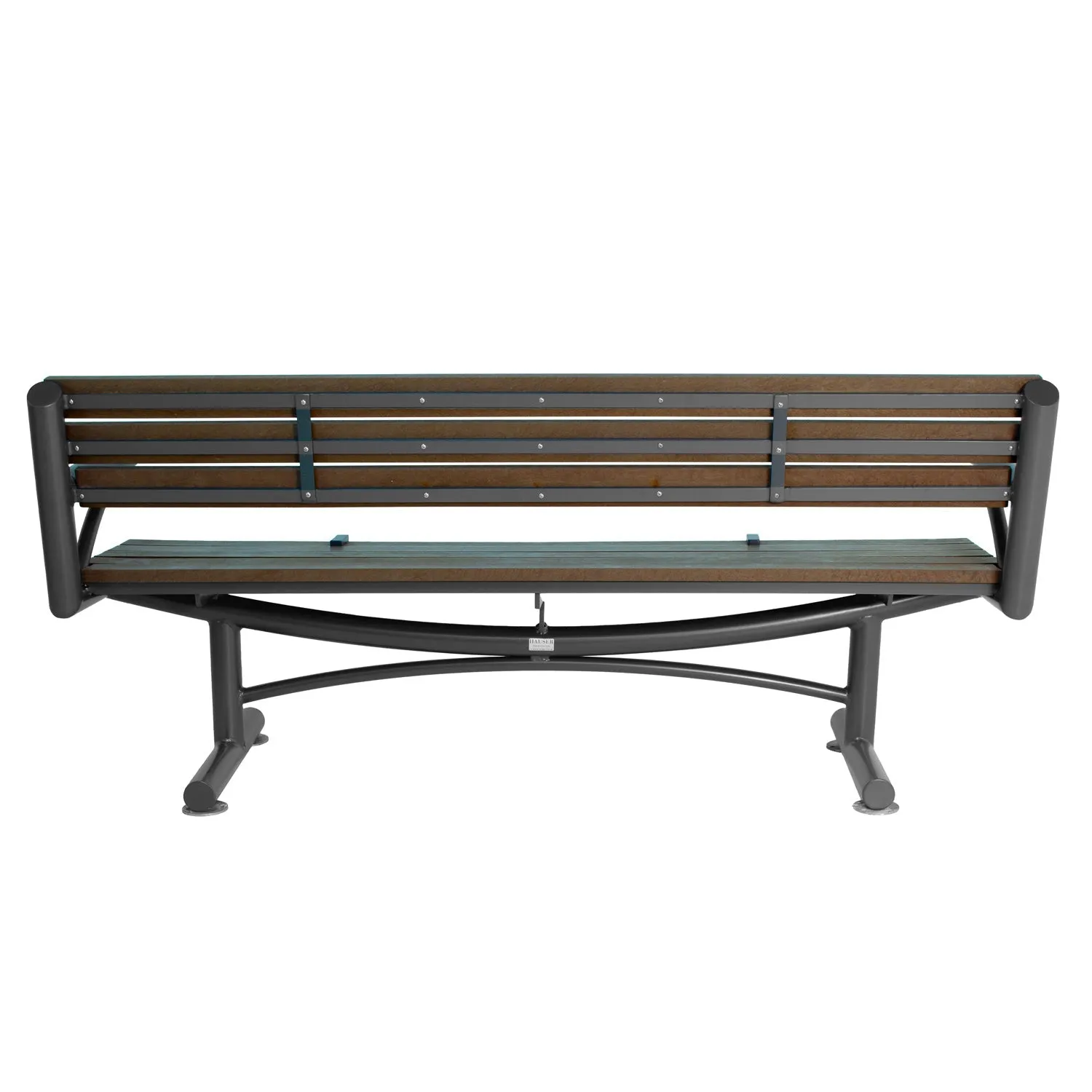 King Mills Arc Bench with Arms