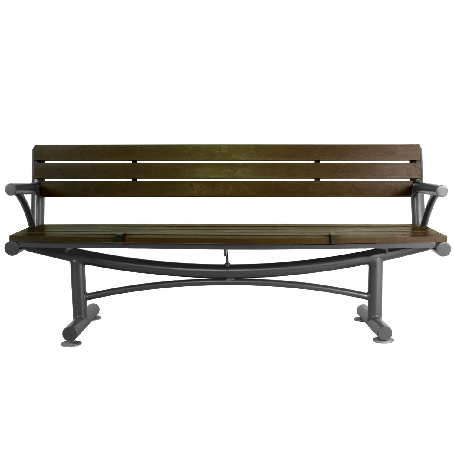 King Mills Arc Bench with Arms