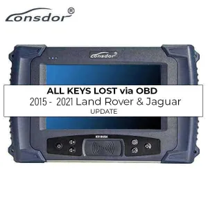 Lonsdor K518 USA - 2015-2021 Land Rover & Jaguar -  All Keys Lost via OBD - ( machine sold separately )