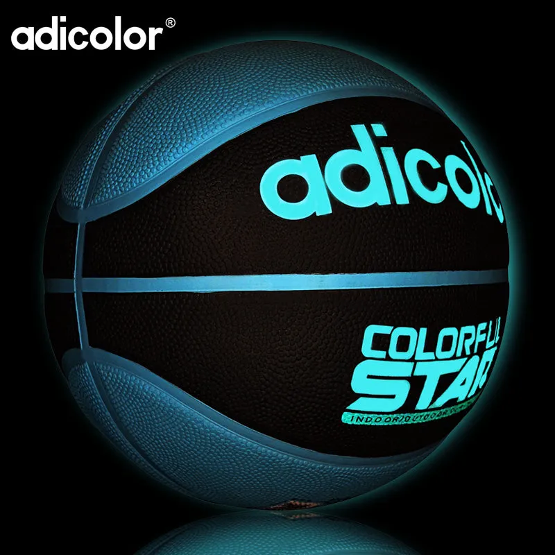 Luminous Rubber Basketball Night Game Training