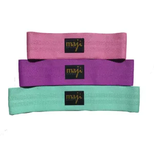 Maji Sports Pack of Three Bootie Bands - 3 Sizes 3 Weights