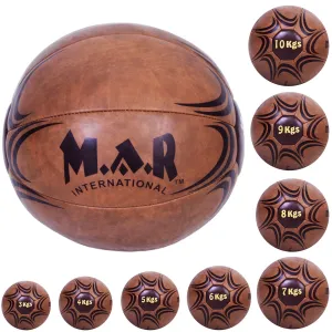 MAR-289B | Synthetic Leather Medicine Balls (3kg-10kg)