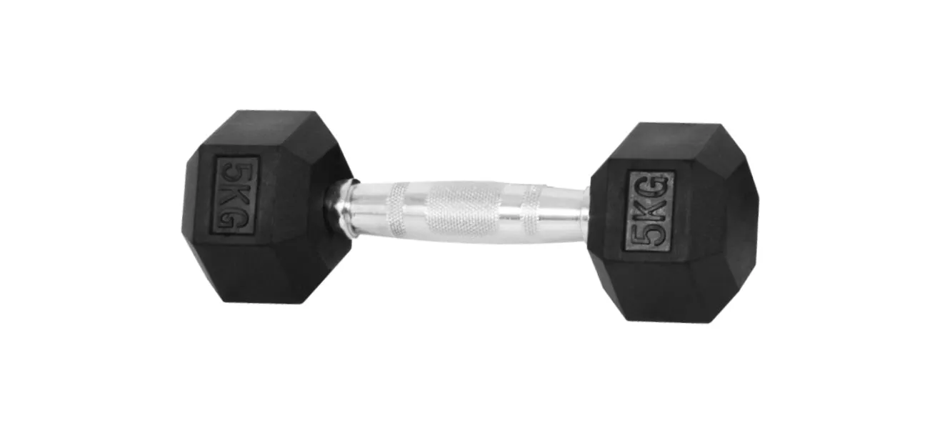 MAR-353 | Hex Dumbbell w/ Weights (Single)