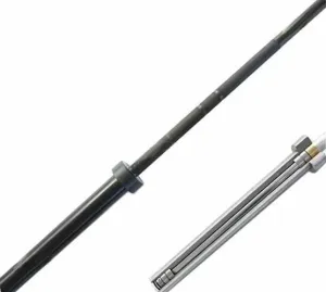 Morgan 20kg Black Harden Chrome Olympic Barbell - 680kg Capacity