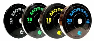 PACKAGE DEAL - 100KG MORGAN OLYMPIC BUMPER PLATE PACK *