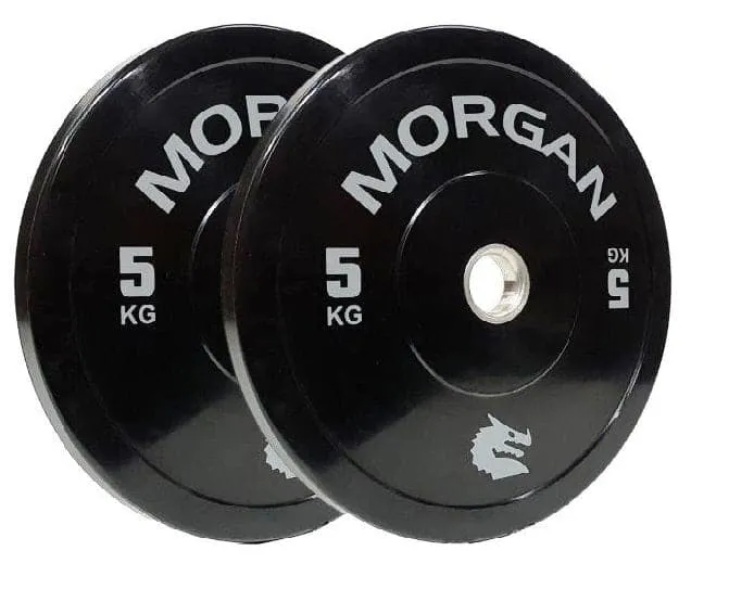 PACKAGE DEAL - 100KG MORGAN OLYMPIC BUMPER PLATE PACK *